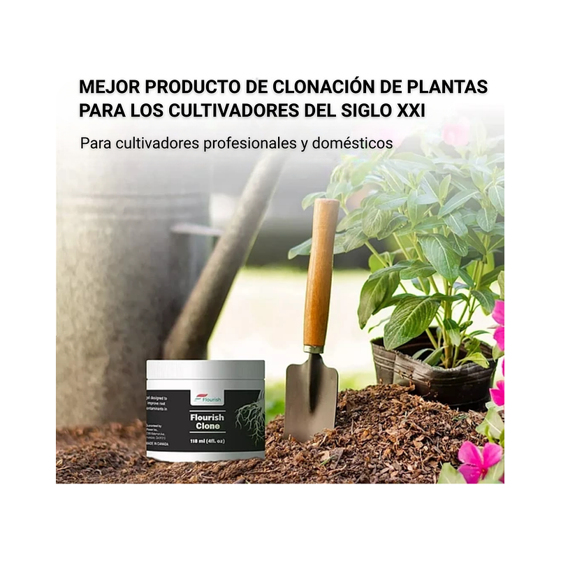 Agente Clonador Gel Hormonal de Enraizado en Gel x4oz 5