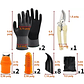 Guantes de Jardinería x2 Pares más garras y Herramientas - Miniatura 4