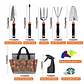 Kit Premium Herramientas Jardín en Acero X10 Piezas más Bolso - Miniatura 5