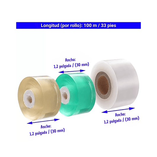 Cintas de Injerto de Plantas Arboles Autoadhesiva Estirable 2