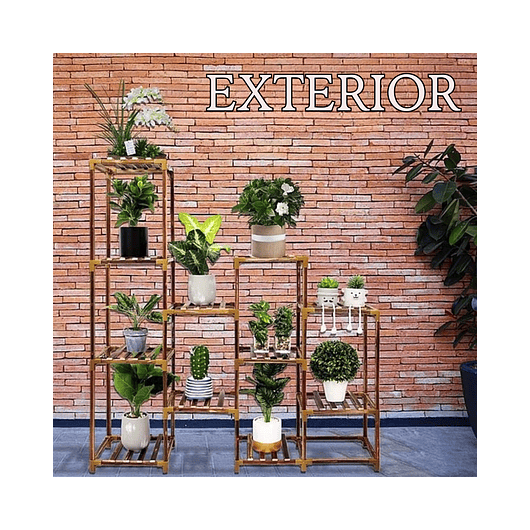 Soporte Estante Decorativo de Plantas En 4 Niveles 7