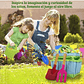 Kit Herramientas Jardinería Para Niños x8 Piezas Real Tools - Miniatura 5