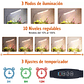 Luz Led Crecimiento Plantas Espectro Completo Clip Oficina  - Miniatura 3
