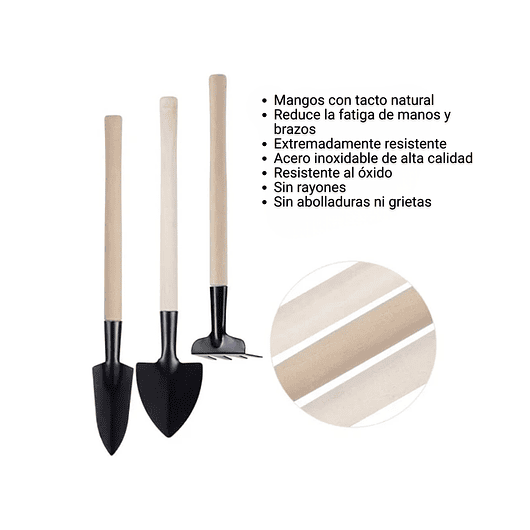 Kit Herramienta Plantas Cactus Suculentax15 Piezas Baby Pink  3