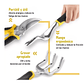 Set Herramientas De Jardín X12 Piezas Premium En Aluminio - Miniatura 3