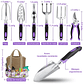Kit Full Herramientas Jardín Siembra x62 piezas Aluminio más Bolso - Miniatura 10