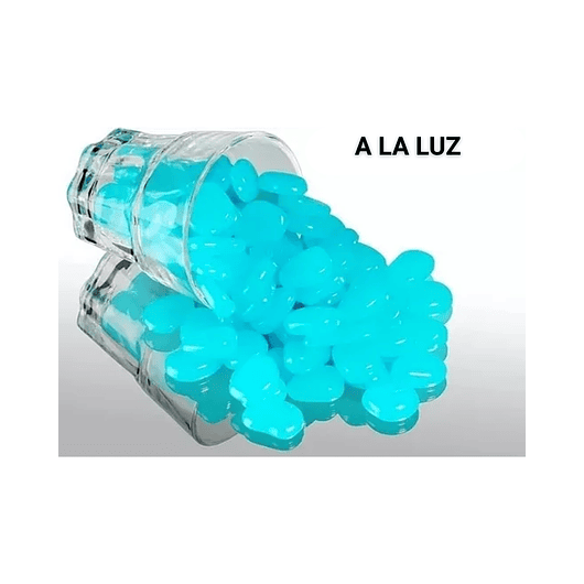 200 Unid. Piedras Guajiros Luminosos En La Oscuridad 5