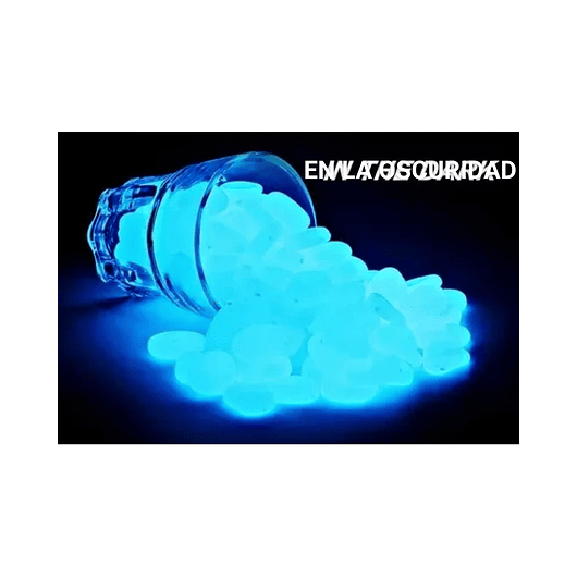200 Unid. Piedras Guajiros Luminosos En La Oscuridad 6