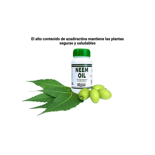 Aceite 100% Semilla Neem Prensado Frío Plantas 8oz (24galon) 2