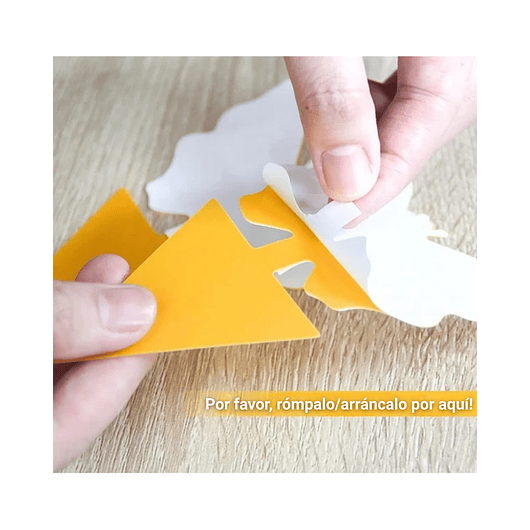 Trampa Para Plantas Adhesiva Plagas Voladores E Insectos x25 unidades 3