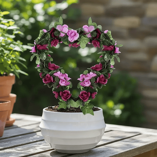 2 Piezas Forma Corazón Para Guía De Plantas Enredaderas 6