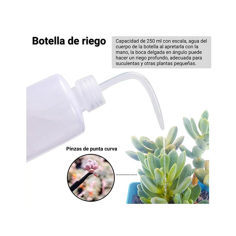 Kit Herramientas Cactus Y Suculentas X13 Piezas 2