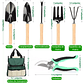 Kit Esencial Herramientas Jardinería x9 Piezas más Bolso - Miniatura 2