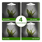 Luz Led Crecimiento Plantas Interior Ajustable Sombrilla 110V / Blanco - Miniatura 4