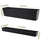 Maceta Plantas Rectangular Premium Moderna +plato 40cm Negra - Miniatura 2