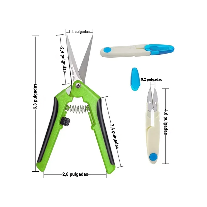Kit Herramientas Bonsai Cactus Suculentas x5 Piezas Plantas 6
