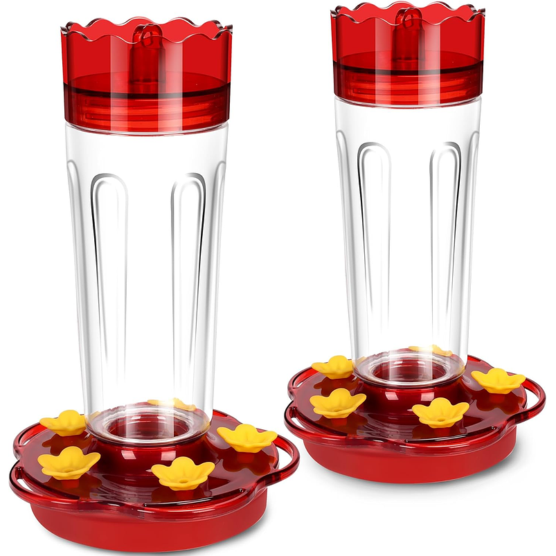 Bebederos Para Colibries Plasticos de Jardin X2 Unidades  1