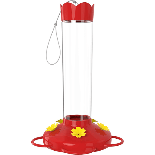 Bebedero De Vidrio Para Colibries 600ml 5 Puertos 1