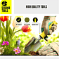 Juego Herramientas de Jardín x12 Piezas Con Delantal y Bolso - Miniatura 4