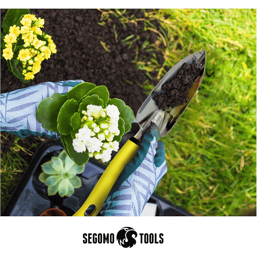 Juego Herramientas de Jardín x12 Piezas Con Delantal y Bolso 8