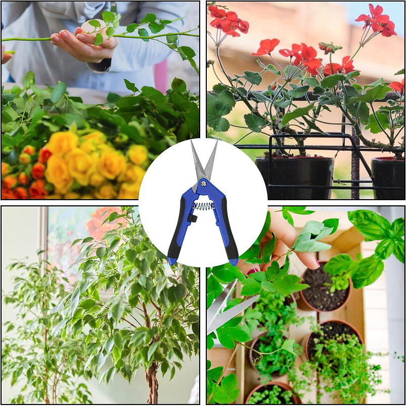 Tijera De Poda De Plantas Acero Inoxidable Punta Recta 26