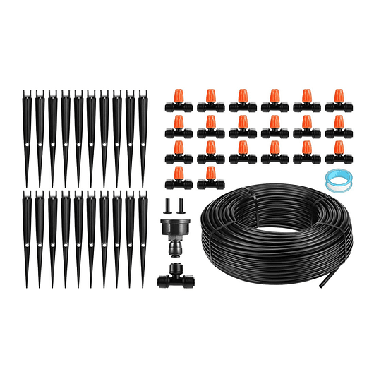 Kit De Sistema De Riego De Jardín De 22 Metros Nebulización 1