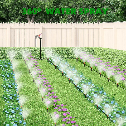 Kit De Sistema De Riego De Jardín De 22 Metros Nebulización 6