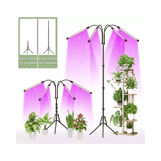Luz Led Cultivo Crecimiento Plantas Espectro Completo 2