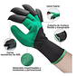 Guantes de Jardinería x2 pares Verde más garras pala Cultivador Talla Unica  - Miniatura 6