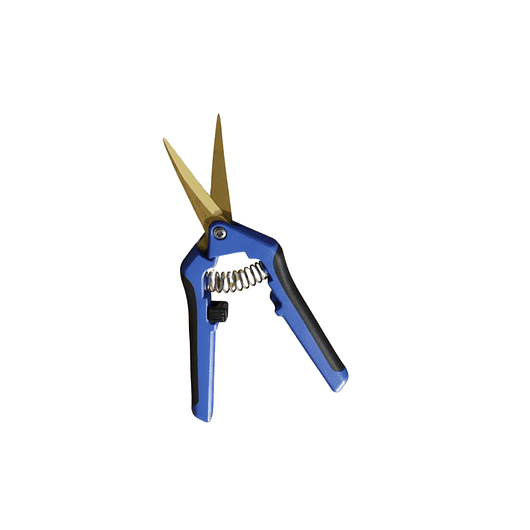 Tijera De Poda Plantas Mano Pequeña En Titanio Curva 1