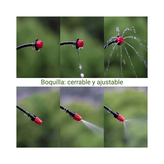 Kit De Riego Jardín Por Goteo 1/4  30 Boquillas Pulverizador 5
