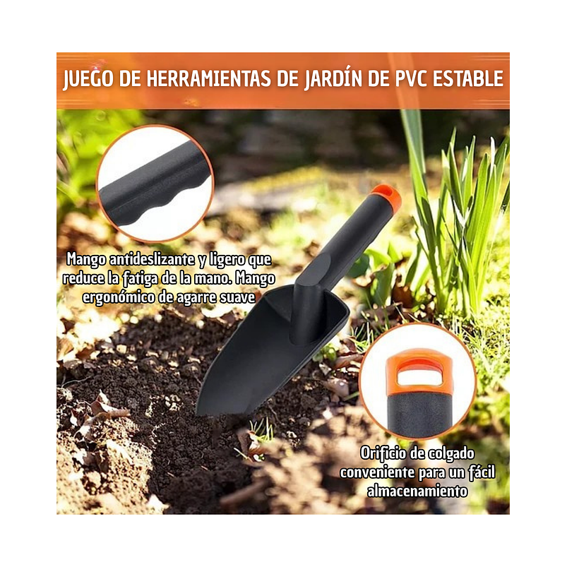 Kit Herramientas de Jardín x13 Piezas Cactus y Suculentas 4