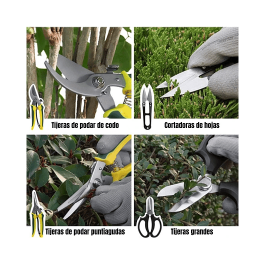 Kit Herramientas Plantas Suculentas y Bonsai x 20piezas más estuche 5