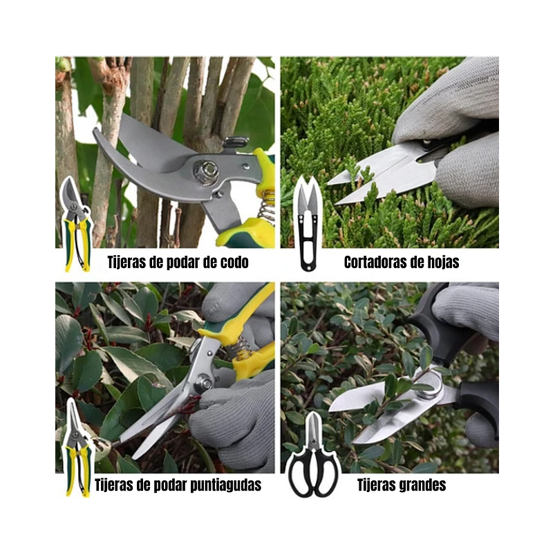 Kit Herramientas Plantas Suculentas y Bonsai x 20piezas más estuche 5