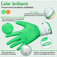 Guantes Jardinería x1 Par Tela más caucho Transpirable Multiuso - Miniatura 5