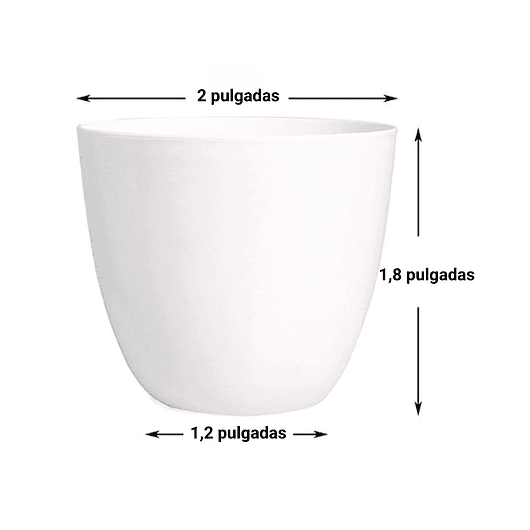 Mini Macetas de Plantas Para Terrarios Jardín Hadas x6 Piezas 2