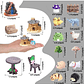 Kit Decorativo Plantas Terrario Jardín de Hadas Bonsai 108 piezas - Miniatura 2