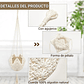 Macramé Colgante Soporte Decorativo De Plantas X01 Pieza - Miniatura 2