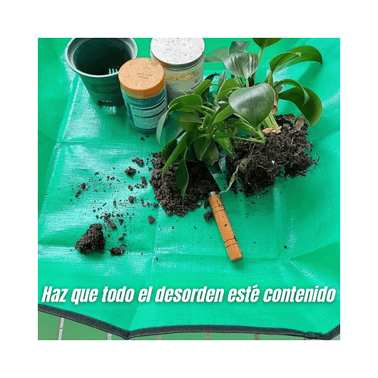 Alfombra Tapete Jardinería Trasplante De Plantas 1mt X 1mt 5