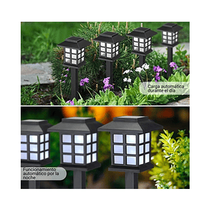 Lamparas de Luz Led Jardín x2
