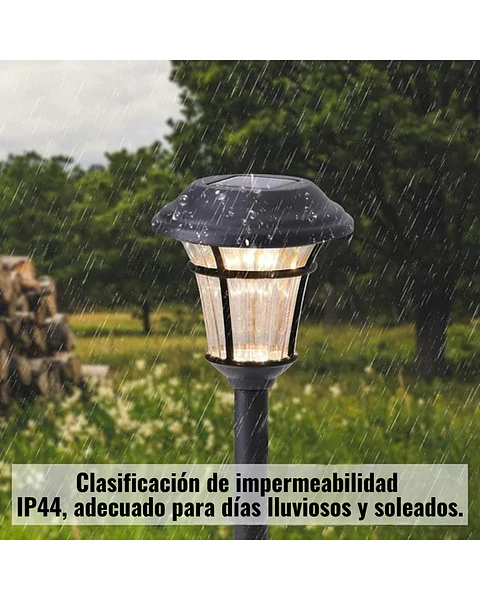 Lamparas de Luz Led Jardín x2