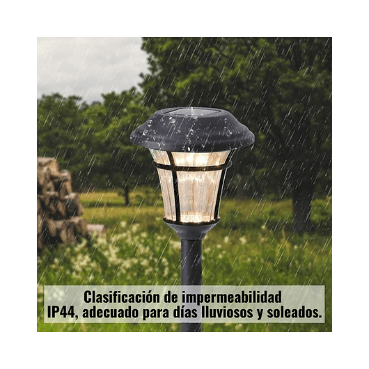 Lamparas de Luz Led Jardín x2 4