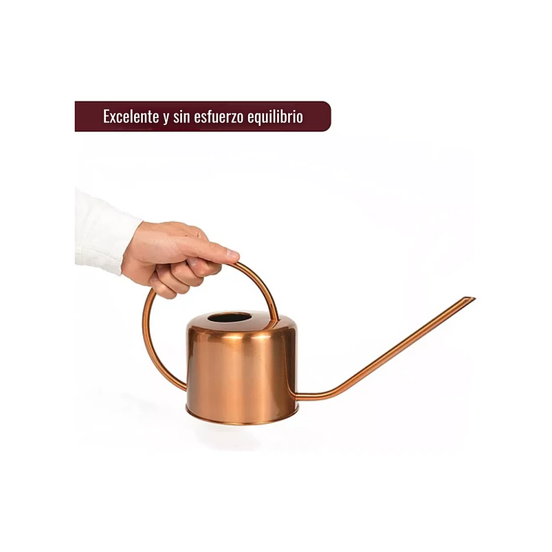 Regadera De Plantas Jardinería x 40 Onzas En Acero 2