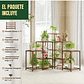 Soporte Estante Para Plantas En Maceta Madera Multiposición - Miniatura 4