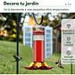 Bebedero Colibríes 01 Unid Aves Colgante Plastico X6 Flores - Miniatura 3