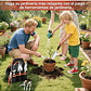 Kit De Herramientas De Jardín 8 Piezas Resistentes Con Bolsa - Miniatura 5