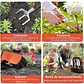 Kit De Herramientas De Jardín 8 Piezas Resistentes Con Bolsa - Miniatura 7
