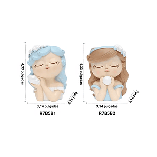 Macetas Decorativa Cerámica Plantas Suculenta Cactus x2 Unidades