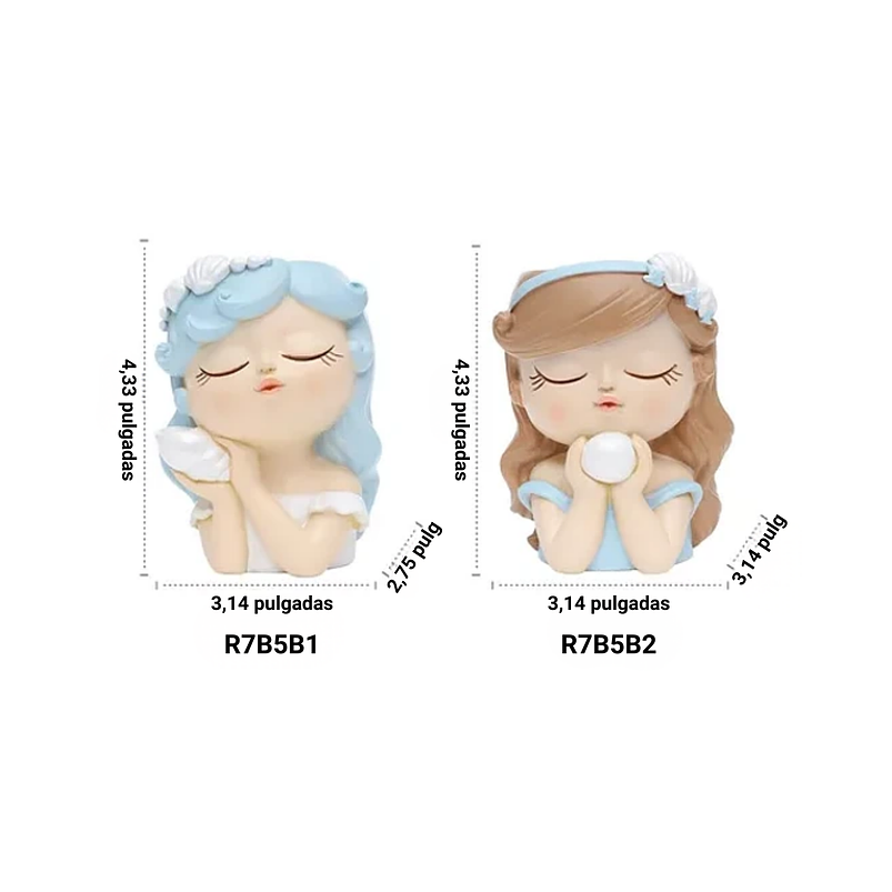 Macetas Decorativa Cerámica Plantas Suculenta Cactus x2 Unidades 2