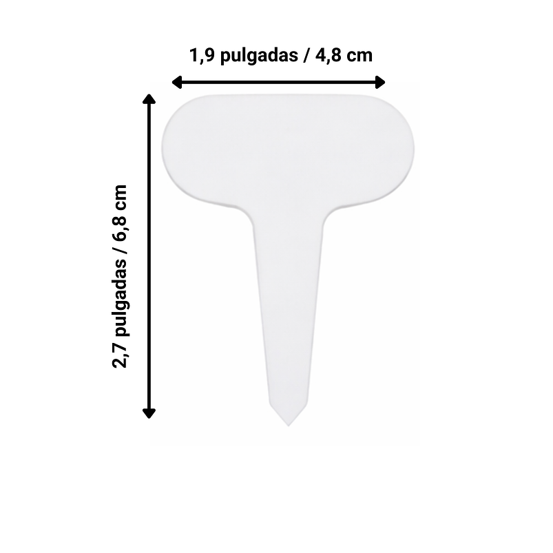Etiquetas De Plantas, Plástica Marcar Bandeja de Vivero x50 2